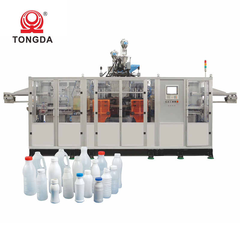 Extrusion Automatic Bottle Blow Molding Machine With Recycle System